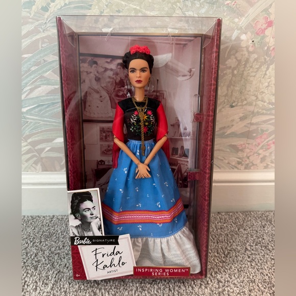 Barbie Other - New Mattel Barbie Frida Khalo Inspiring Women Series Barbie 2017 Mint Condition